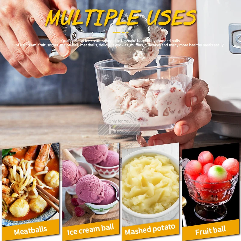 Ложка для мороженого Konco ложка и десертов фруктовые шарики арбуза тесто печенья