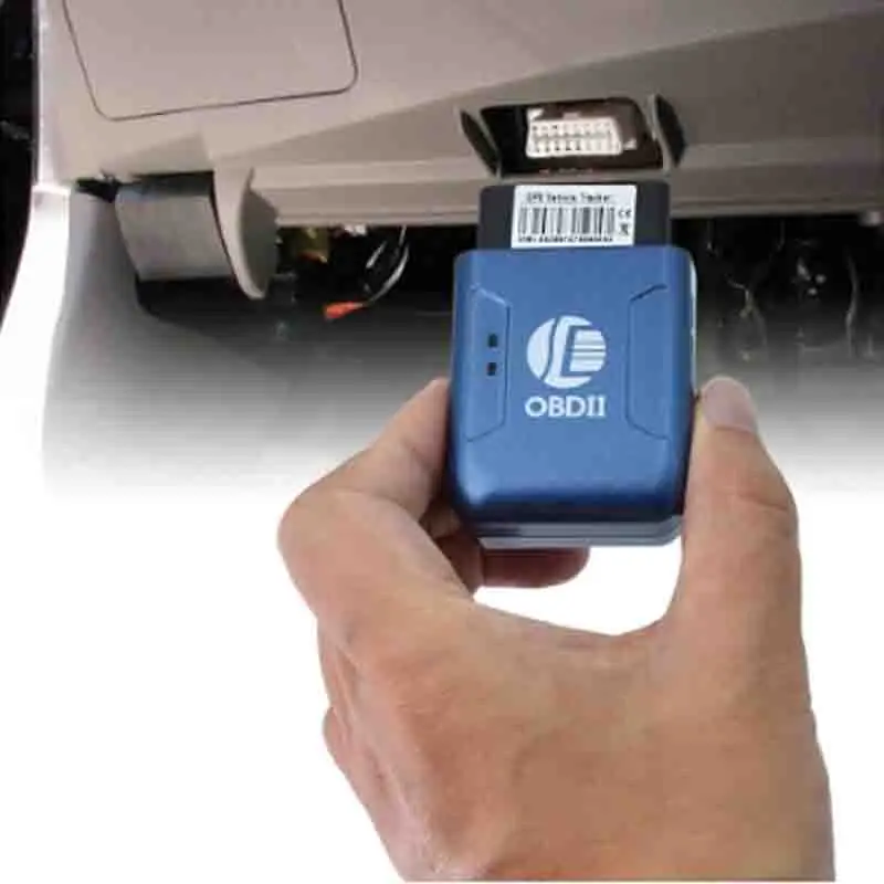 Gps трекер TK206 OBD2 автомобильный GSM в режиме реального времени противоугонная