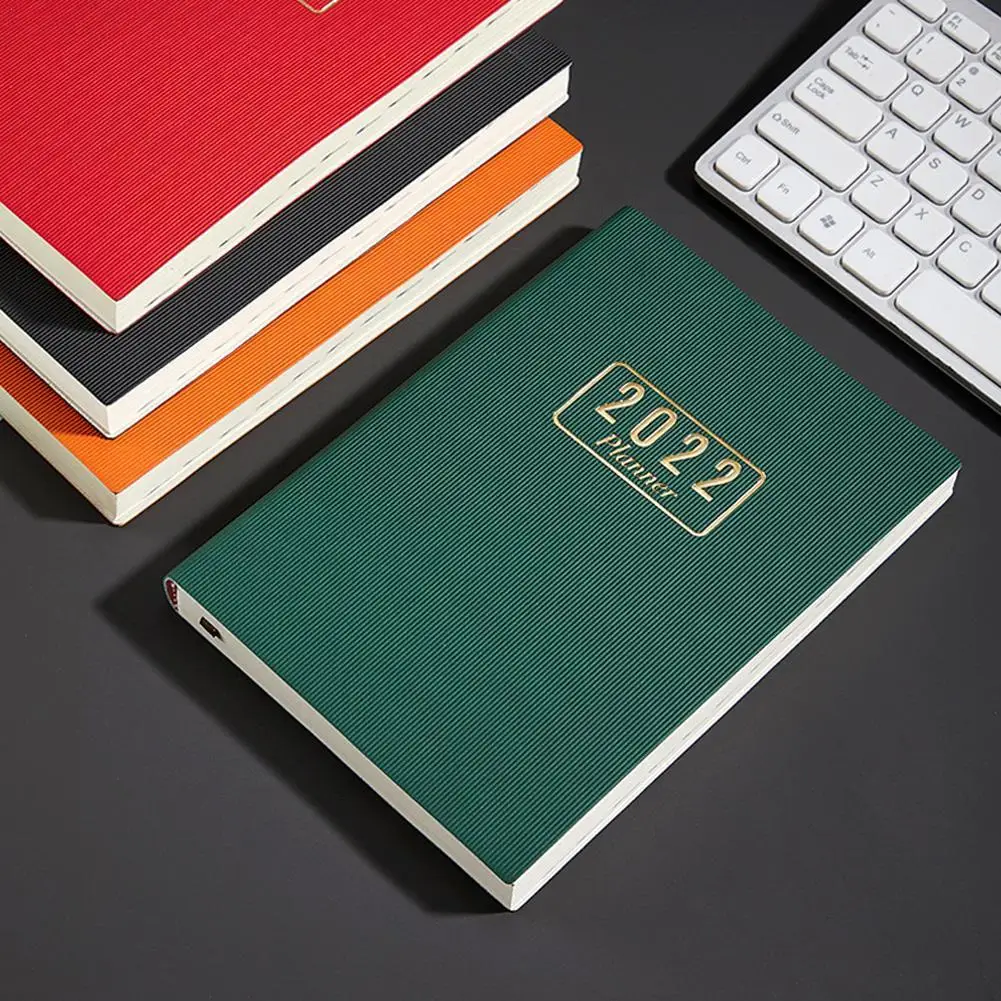 

2022 New Time Management Schedule Book 365 Days Daily Weekly Agenda Planner Notebooks Office School Supplies New Year Gift