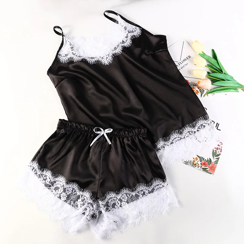 Сексуальное женское нижнее белье кружевное сексуальное платье с бантом модное