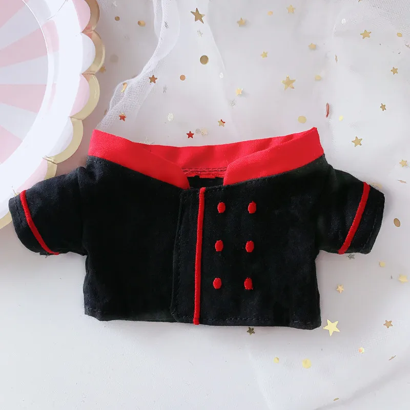

20cm Doll Chef Suit Apron Spatula Accessories 20cm Star Idol Doll's Clothes Accessories Plush Doll's Clothes (without Doll)