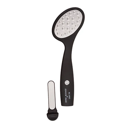 Zinger Терка RC-0905-1 тонкая c лазерной заточкой и пилкой двусторонняя черная - купить