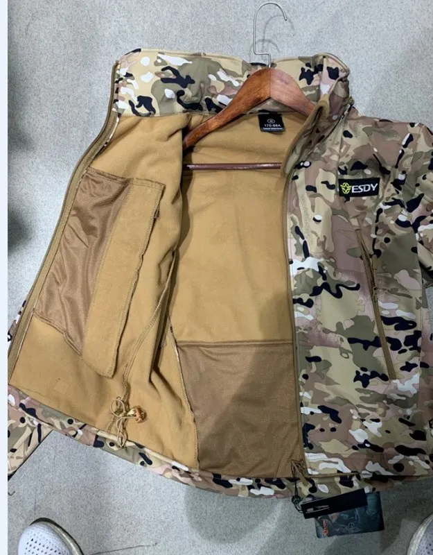 Куртка Мужская/Женская тактическая уличная водонепроницаемая ветрозащитная