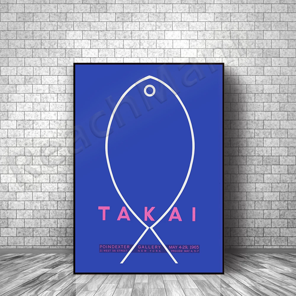 

Teiji Takai Retro Poster | Retro Printed Art Deco Poster