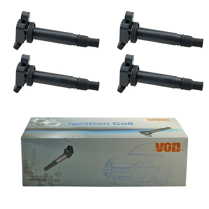 Катушка зажигания 4 шт. для Toyota 4runner LAND CRUISER RAV4 Avensis Fortuner HILUX Camry Coaster PRADO TACOMA Lexus RC F 90919