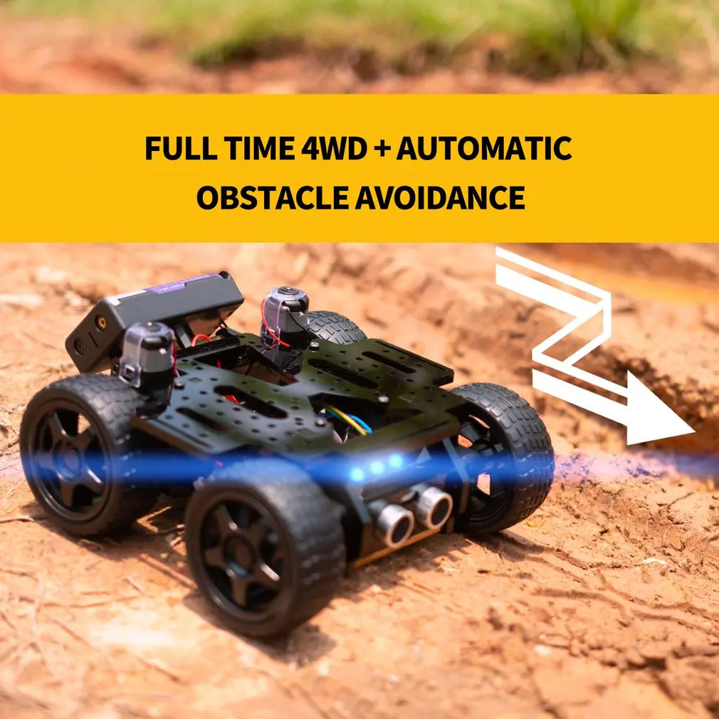 Четырехколесный механический ручной автомобиль с открытым исходным кодом