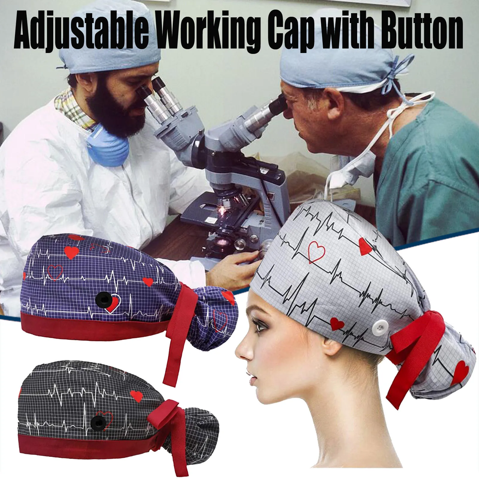 

Рабочая Кепки Sweatband Mommy and me/пышная тюрбан шляпа на пуговицах с завязкой сзади Регулируемый пот прокладки Головные уборы тюрбан спортивные а...