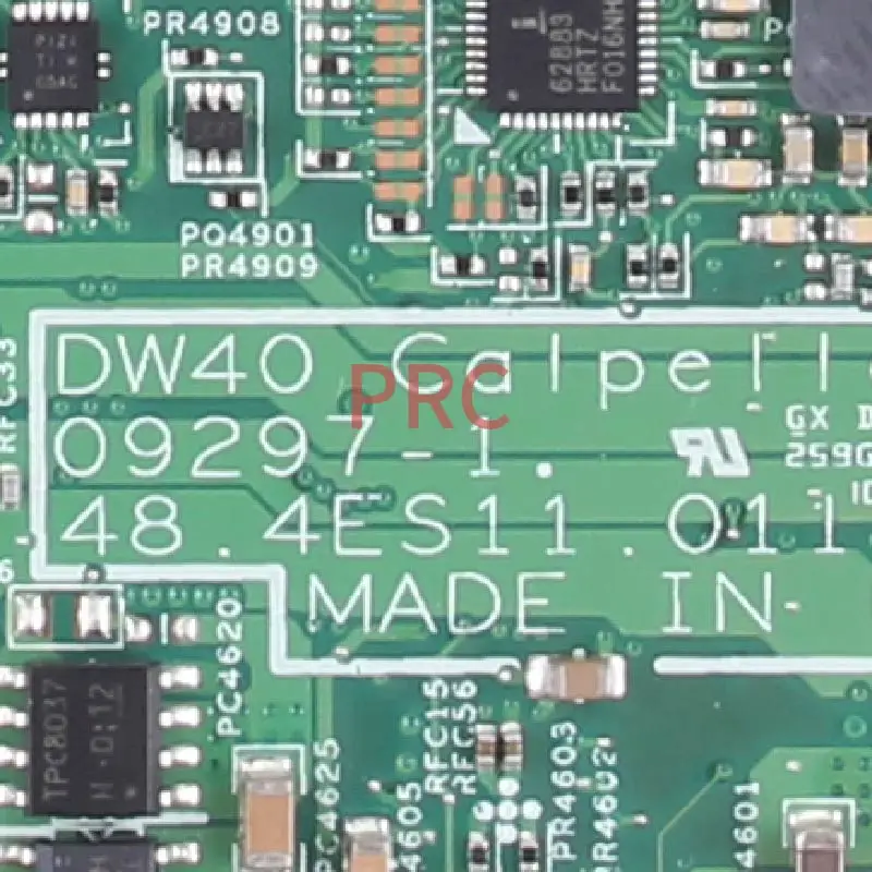 CN 08YN7X для DELL Vostro 3400 V3400 HM57 PGA 989 материнская плата ноутбука 09297 1 48.4ES11.011 DDR3