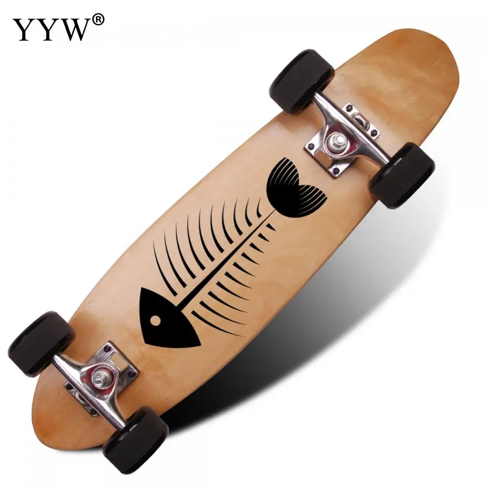 Скейтборд 68 см четырехколесные скейтборды для взрослых мальчиков и девочек в