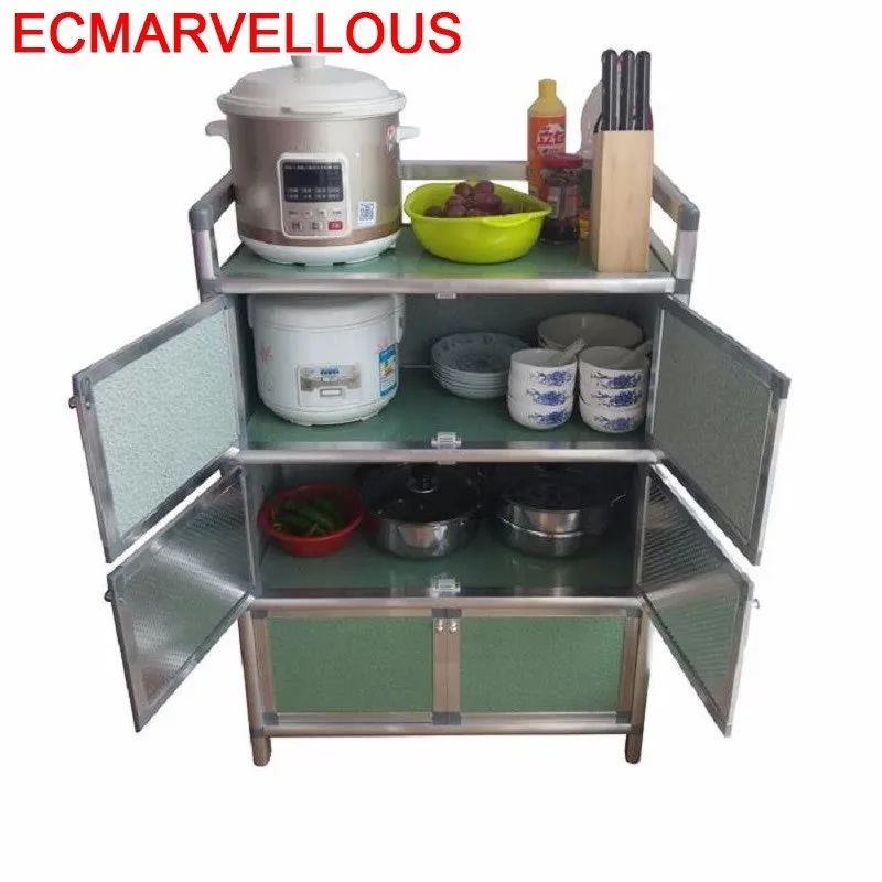 Приставные столы чайный шкаф Aparador Comedores Mueble Cocina из алюминиевого сплава кухонная