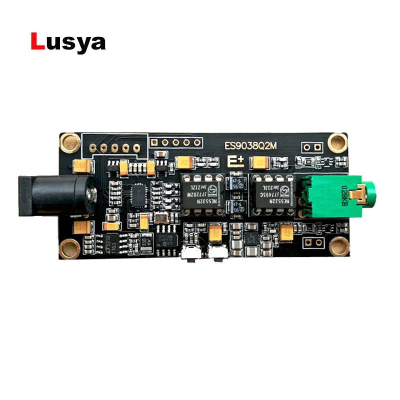 Плата декодера ES9038Q2M I2S вход ES9038 асинхронный USB модуль может использоваться с