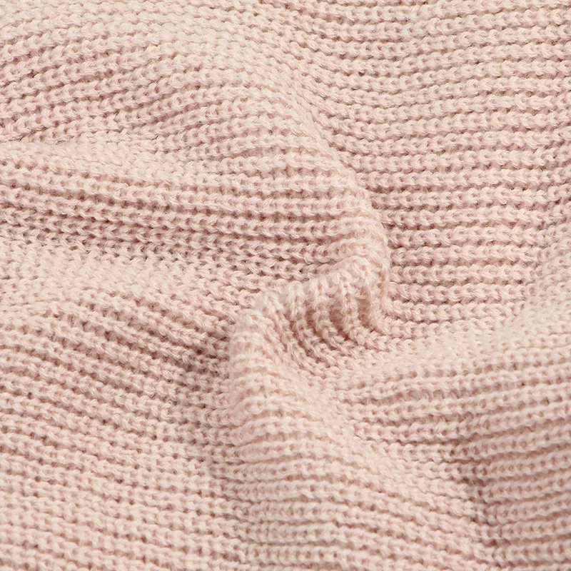 

Knitted Hat Women's New Warm Melon Hat Solid Color Retro Wool Bowler Short Outdoor Autumn and Winter Hat