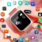 Часы наручные цифровые для мужчин и женщин, Роскошные Электронные спортивные водонепроницаемые, совместимы с Bluetooth