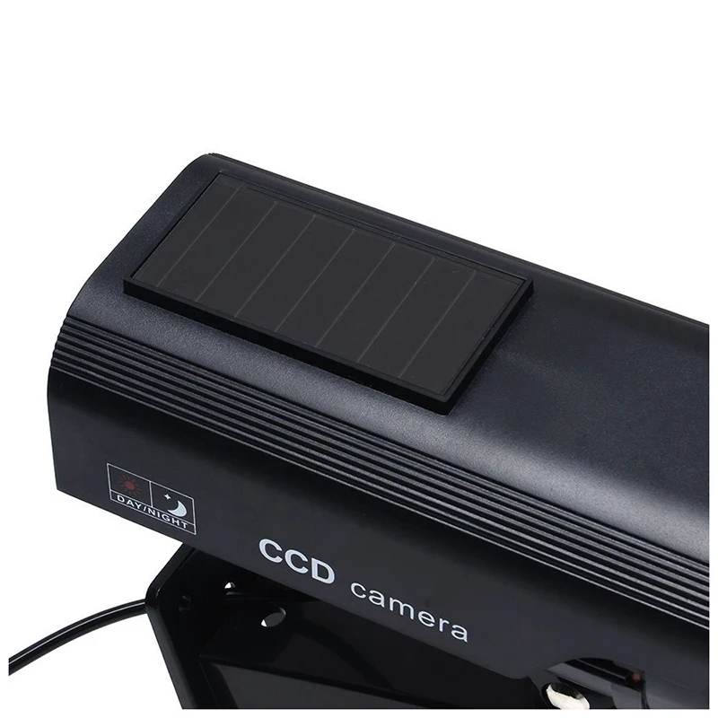 Fake Security Camera - Heavy Duty Night Vision Look Solar Power (Black) | Безопасность и защита
