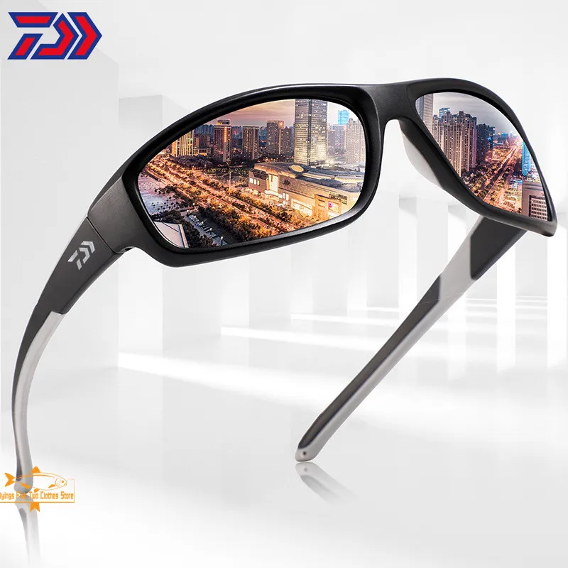 

Поляризованные солнцезащитные очки DAIWA 2021, мужские очки для рыбалки, очки для активного отдыха, кемпинга, пешего туризма, вождения, солнцеза...