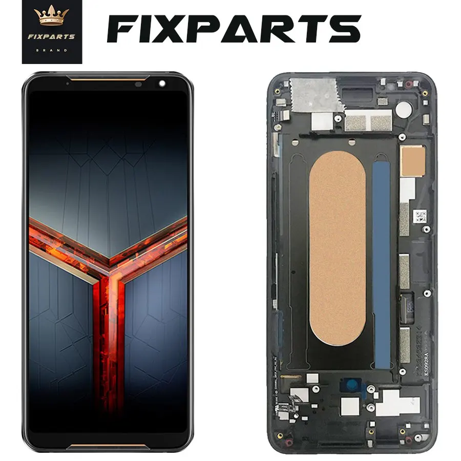 6 59 &quotОригинальный ЖК- дисплей для ASUS ROG Phone 2 ZS660KL LCD Сенсорная панель дигитайзер