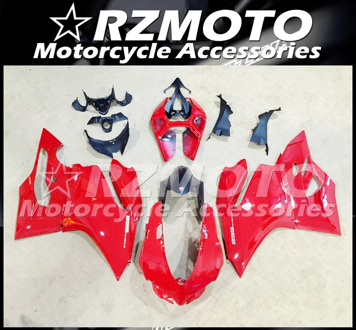 

Полный комплект обтекателей для мотоцикла из АБС-пластика, подходит для Ducati 899 1199 Panigale 2012 2013 2014 12 13 14, кузов красного и глянцевого цвета
