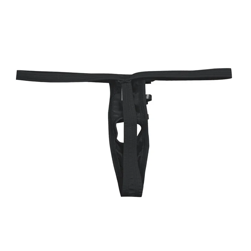 TiaoBug/мужские стринги купальник для геев открытая попа с отверстием пениса трусы