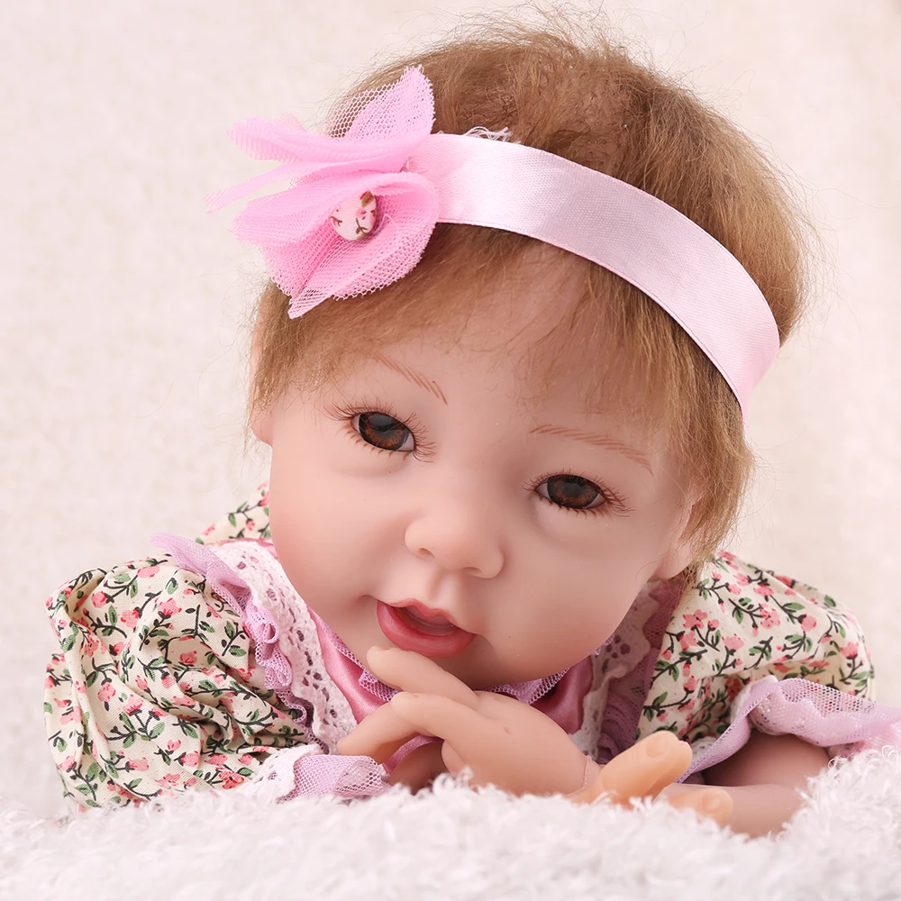 Оригинальные NPKDOLL bebe reborn силиконовые детские куклы игрушки 22 дюймов девочка reborn Малыш реалистичные дети подарок на день рождения playmate