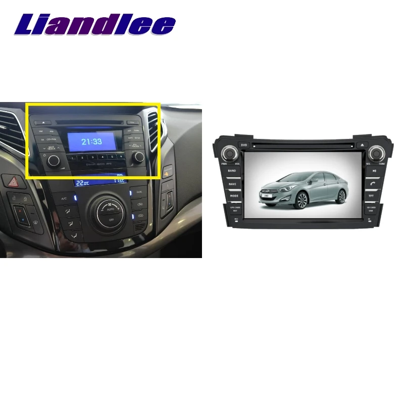 Liandlee для Hyundai I40 2011 ~ 2018 LiisLee Автомобильный мультимедийный ТВ DVD GPS аудио Hi Fi радио