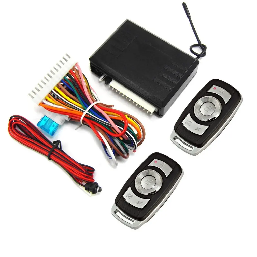 

M616-8176 Система бесключевого доступа автомобиля Универсальный 12V автомобиль дистанционного Центральный комплект Противоугонная дверной зам...