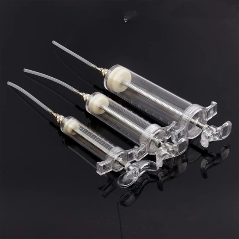 Кормушка для попугаев цыплят шланг шприца с медной головкой шприц кормления птиц