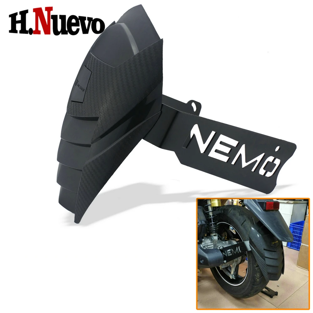 Для YAMAHA AEROX 155 NVX155 2017 2018 NVX накладка на заднее колесо мотоцикла брызговик Чехол для