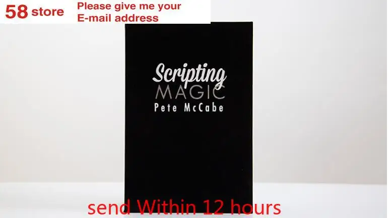 

Scripting Magic Volume 1 by Pete McCabe , magic tricks