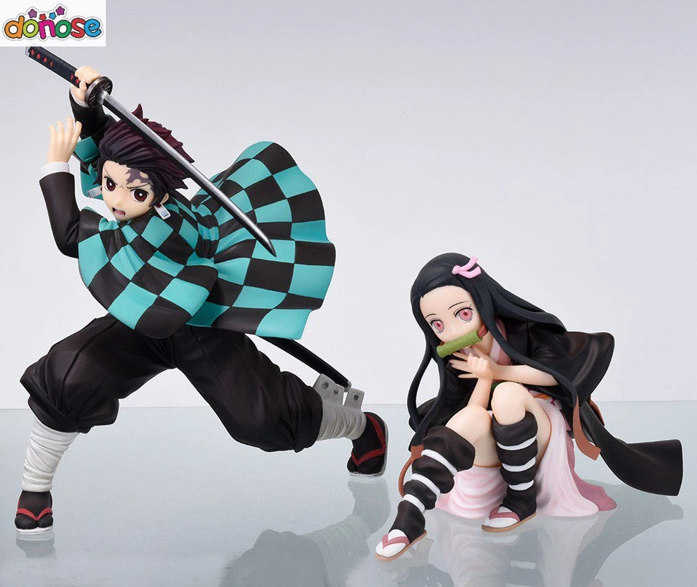 Demon Slayer Kimetsu no Yaiba фигурка Ichibansho Nezuko Kamado Tanjiro модель игрушки для детей|Игровые