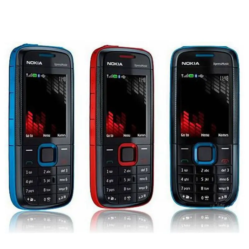 Оригинальный разблокированный сотовый телефон Nokia 5130 XpressMusic 5130XM Bluetooth FM Поддержка