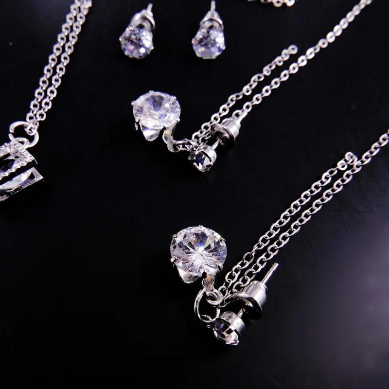 2019 ladies new multi-layer irregular square necklace charm party jewelry accessories crystal statement | Украшения и аксессуары