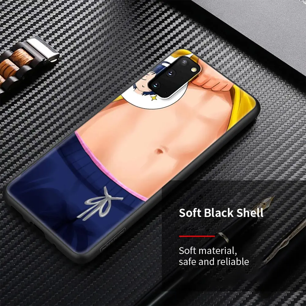 

Wonder EggS Priority Ai Kawaii Silicone Case for Samsung Galaxy S21 S20 FE S20 Utra Plus Luxury Cover S10 S10E S9 S8 Plus Coque