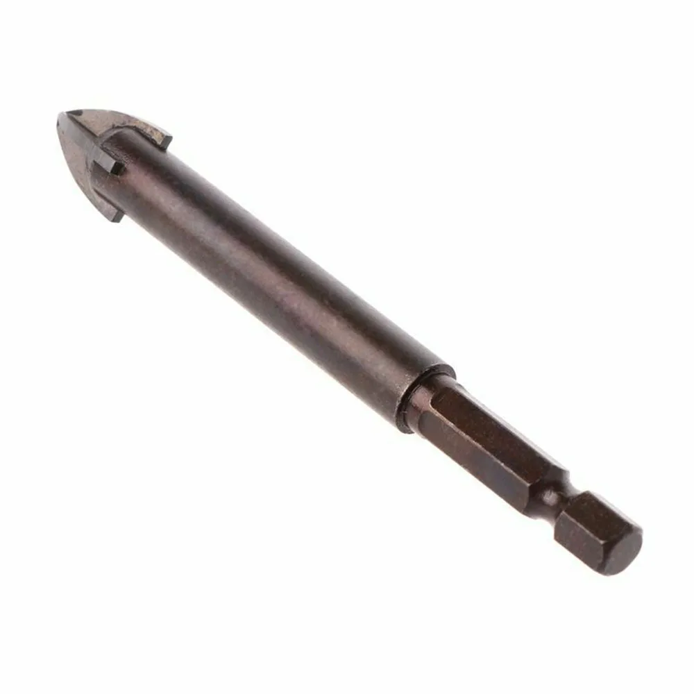 

Glass Drill Bits 4 Cutting Edges Tile Spear Head Drilling Accessories Kits