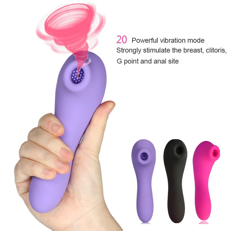 Забавный сосательный вибратор для сосания языка Стимулятор клитора оральные