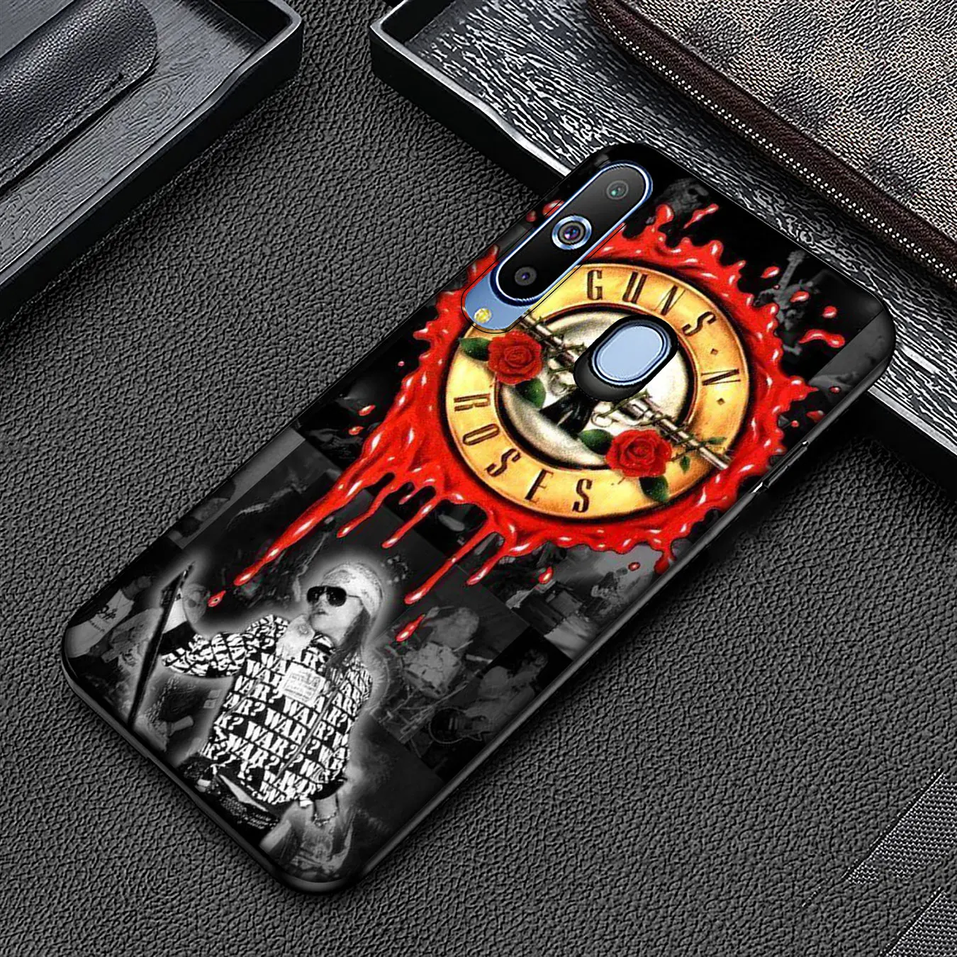 guns n roses Guns N' Roses Phone Case for Samsung Galaxy A51 A71 A81 A91 A41 A21 A11 A01 A2 Core J8 J7 J6 J4 Plus Prime 2018 |