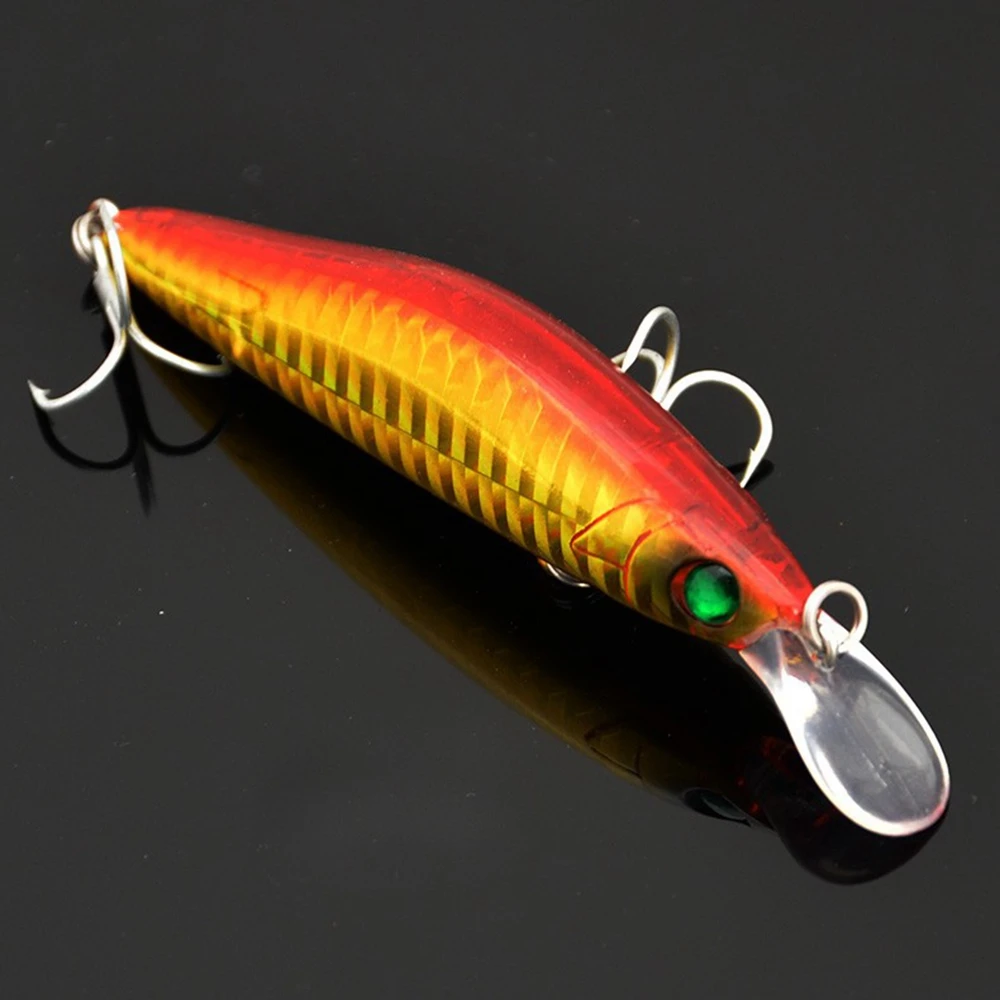 1 шт. рыболовная приманка с крючком 95 мм 10 г|Наживки для рыбной ловли| |