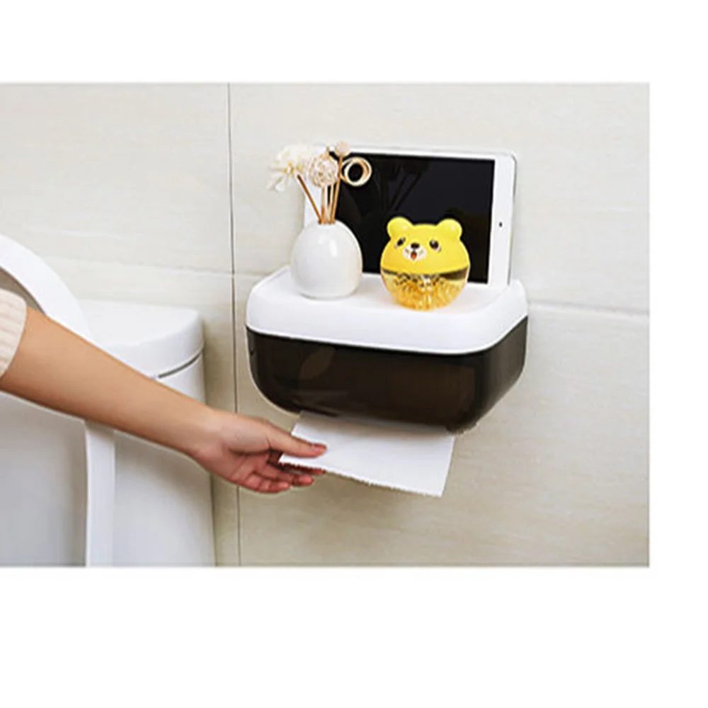 

Toilet Paper Box Free Punching Toilet Storage Box Creative Roll Paper Box Hand Paper Toilet Paper Rack