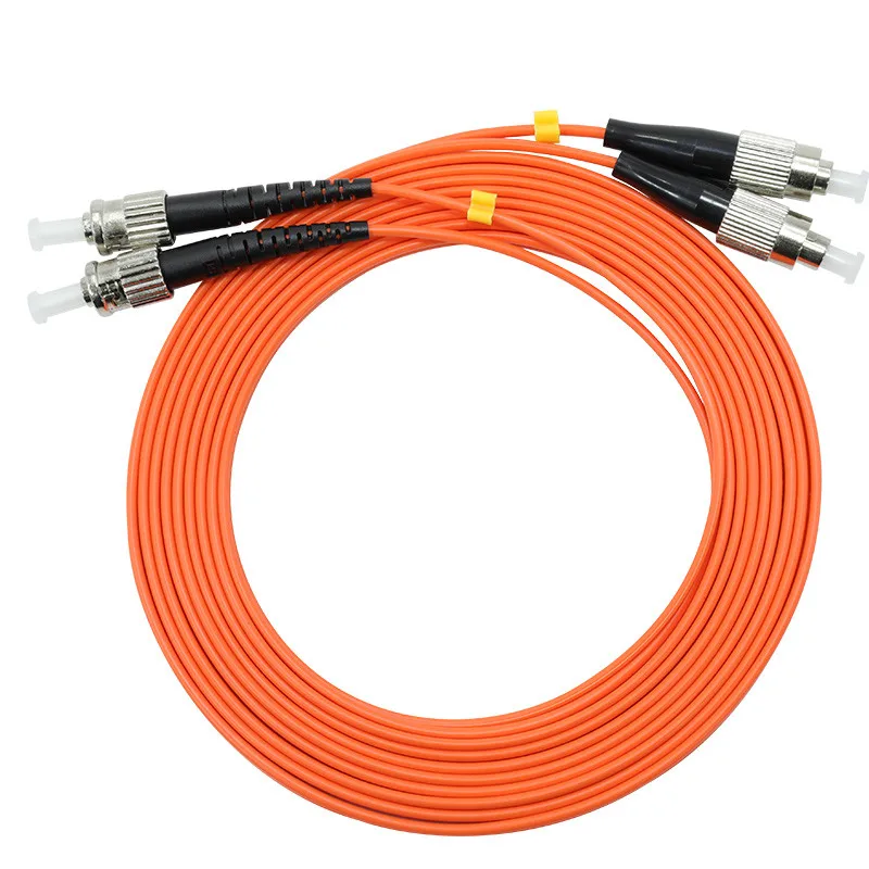 

10PCS 1000Mbps Multimode fiber jumper FC-ST fiber patch cord FC/UPC-ST/UPC MM Duplex OM2 1m 2m 3m 5m 10m