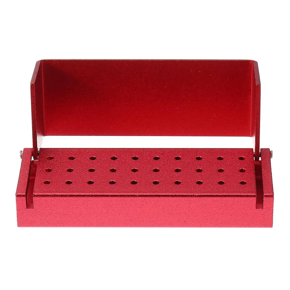 1 шт. 30-отверстий Автоклавируемый Алюминиевый Стержень Для Хранения Буров Для Ручных Инструментов.