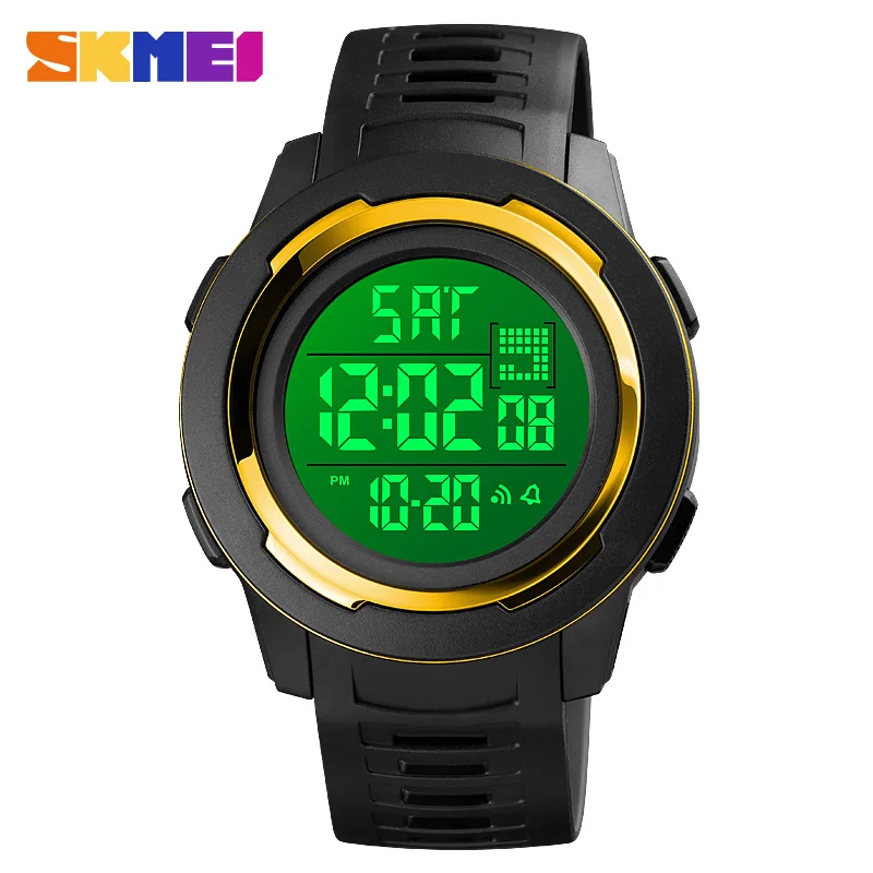 

SKMEI Men Sports Watches Chronos Countdown Men's Watch Waterproof LED Digital Watch Man Electronic Clock Relogio Masculino 1731