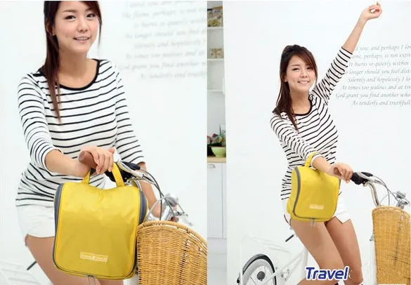 Дорожные аксессуары косметичка большая емкость водонепроницаемая для макияжа