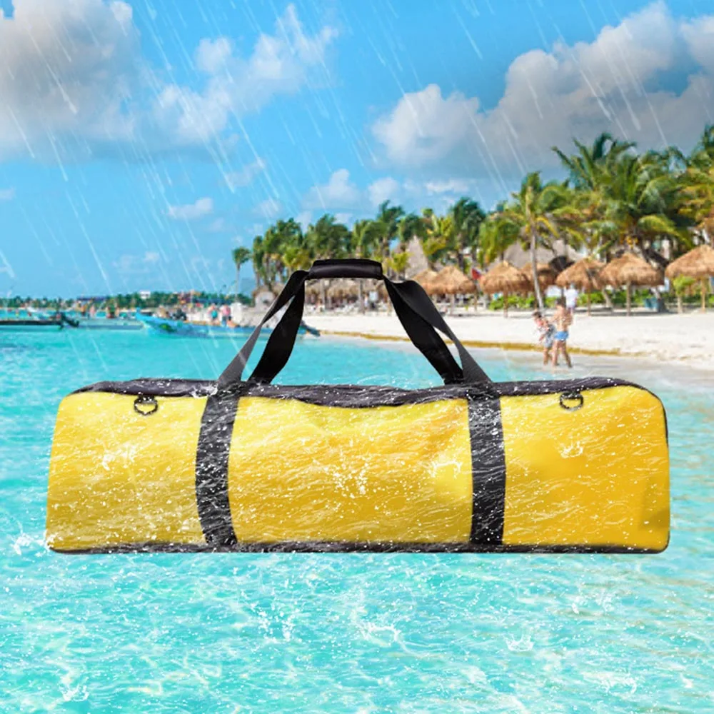 Outdoor waterproof bag large capacity diving long fins bag fins storage bag swimming beach wet and dry separation waterproof bag