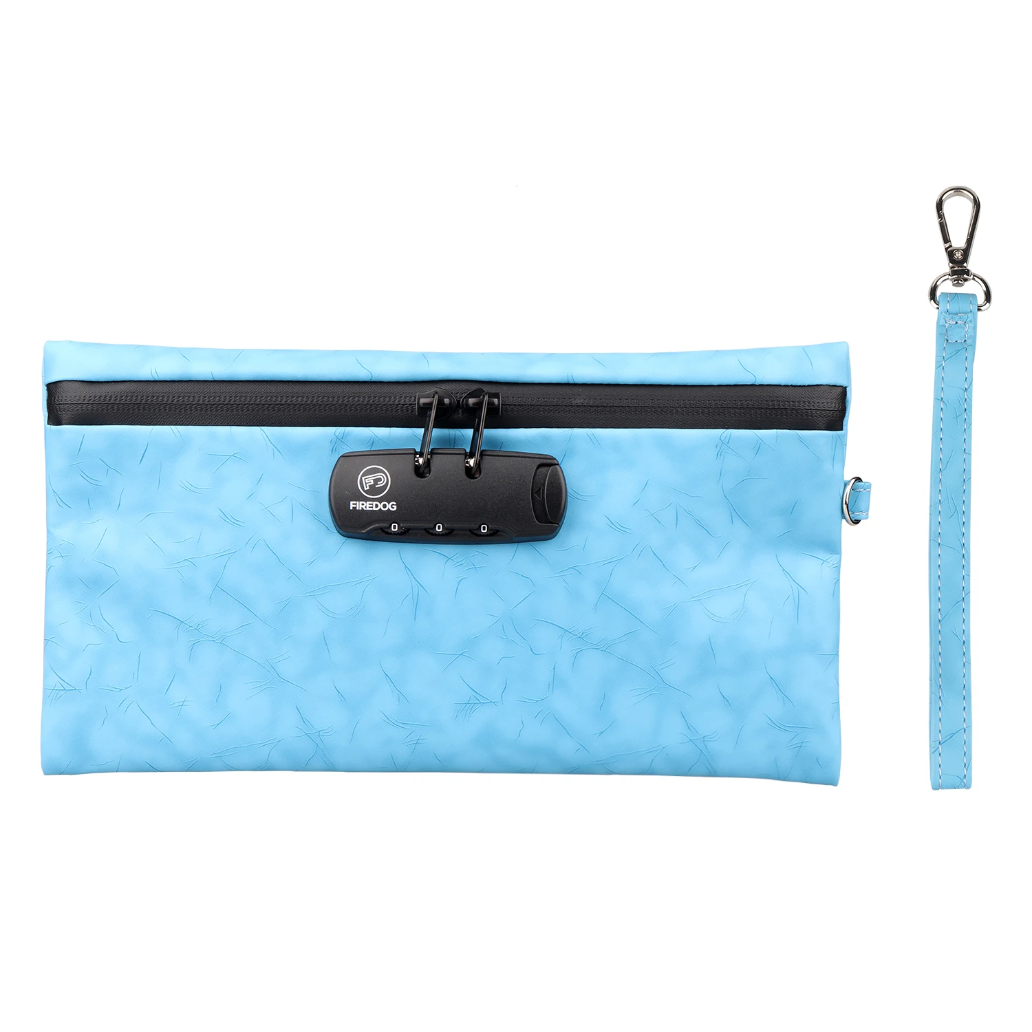 FIREDOG Дымчатая сумка с защитой от запаха и комбинированным замком карбоновый