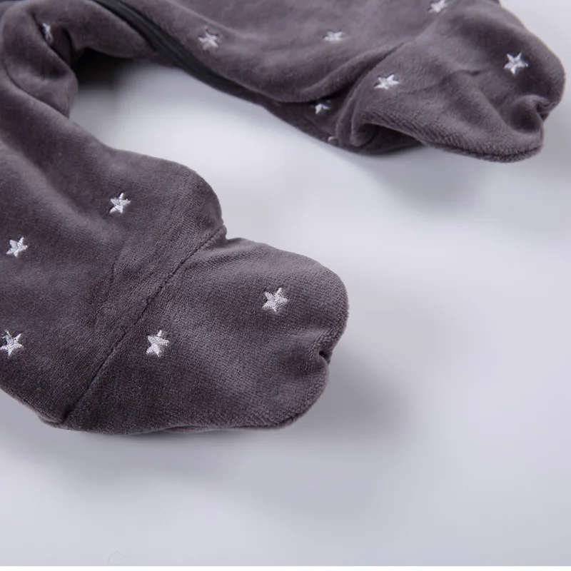 Newborn Baby Winter Thick Warm Clothes Hooded outfit Romper Unisex Boy&ampGirl Kids Rompers velvet Jumpsuit 0 3 6 9 12 18Month | Детская