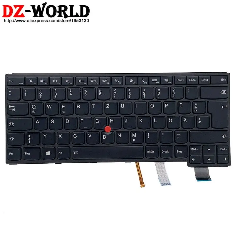 

New Original Gray DE German Backlit Keyboard for Lenovo Thinkpad Yoga 460 P40 Yoga S3 Yoga 14 Laptop 00HW775 00HW812