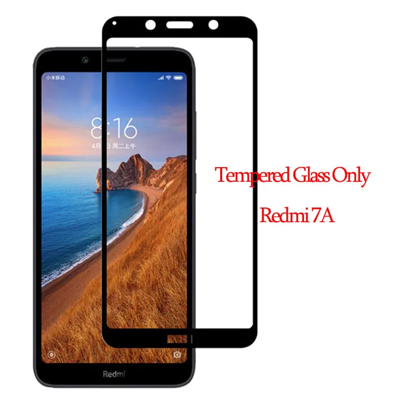 GlassOnly Redmi7A 2-в-1 Камера стекло на редми нот 7стекло Redmi 7 3D ззащитное стекло Redmi Note 7 стекло Экран протектор стекло redmi 7a ззащитное стекло редми 7 стекло redmi 7 glass - Цвет: GlassOnly Redmi7A