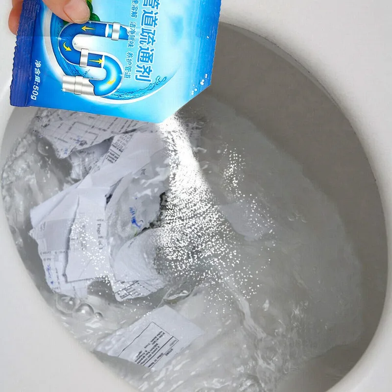 Yooap Pipe dredge cleaning powder hair jam сильная Ванна канализационная кухонная дезодорант для