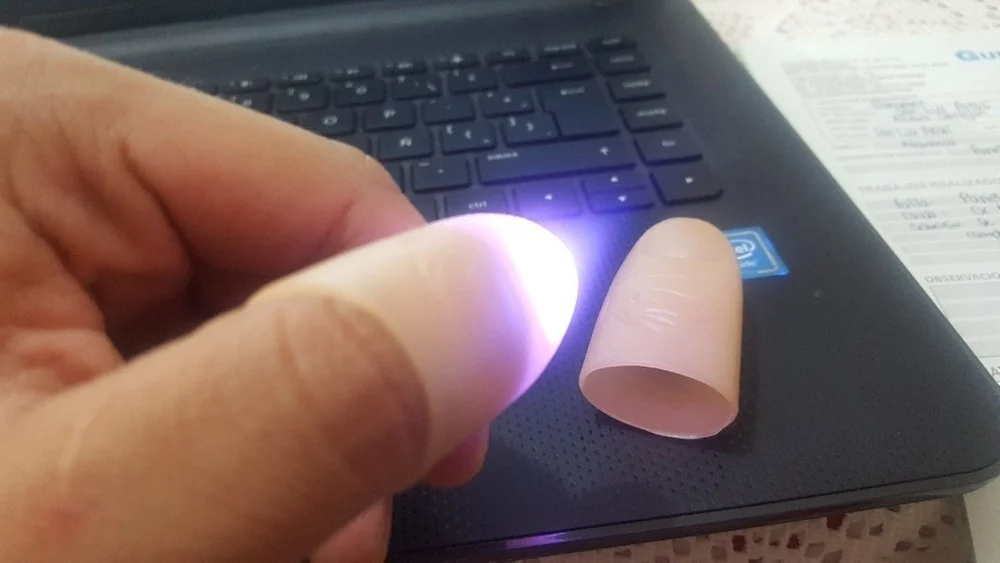 Светильник для пальцев 2 шт. магический светильник Пальцы трюков посветильник