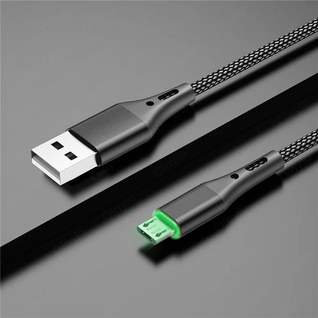 

USB Cable Fast Charging Data Cord Charger Adapter For Samsung S9 Xiaomi Huawei Android Phone Microusb Cable Wire
