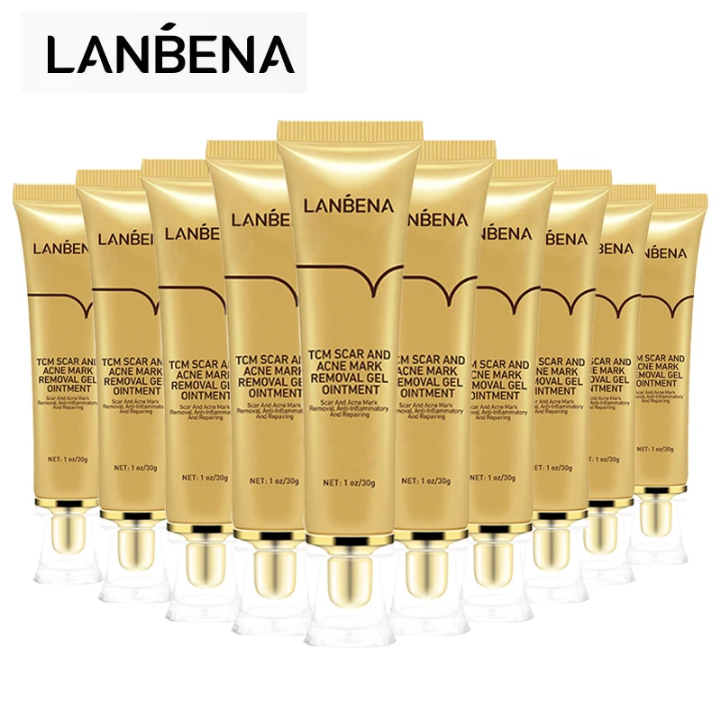 Крем LANBENA для удаления шрамов от акне гель-рубцы восстановления кожи лица крем